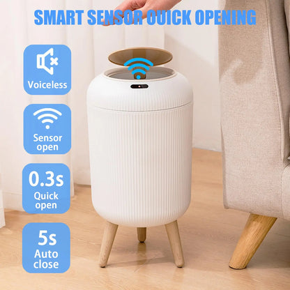 Smart Motion Sensor Trash Can