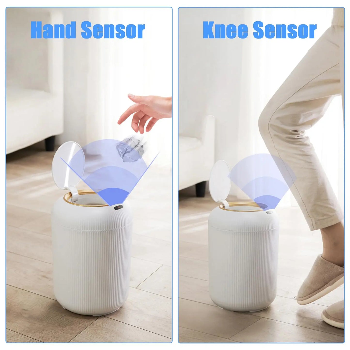 Smart Motion Sensor Trash Can